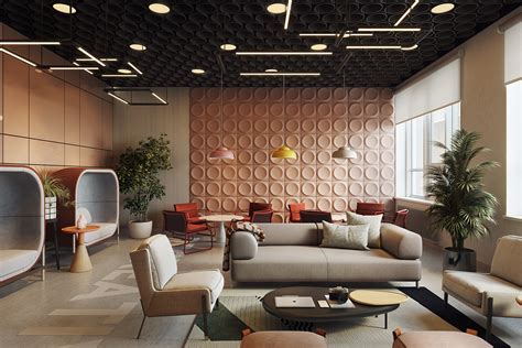 Royal Tower Office Interior Concept Behance