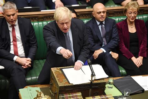 Parliament Votes To Withhold Approval Of Brexit Deal Postponing Boris Johnsons Moment Of