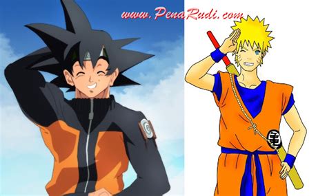 Gambar Goruto Goku Naruto Fusion Version Jmbfanart Gambar Dragon Ball