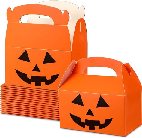 Lincia 50 Pcs Halloween Treat Boxes Trick Or Treat Candy