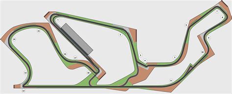 Modern F1 Track Made With Paint Rracetrackdesigns