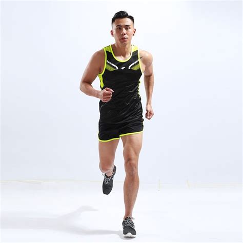 High Quality Running Kits Men Sport Racing Suits Athletics Marathon