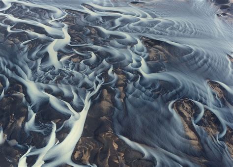 Iceland Glacial River By Andre Ermolaev Aerial Photo Photography