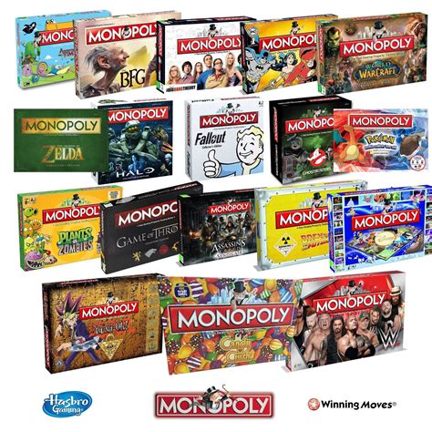 New Monopoly Collectors Special Edition Board Game 28 Options To
