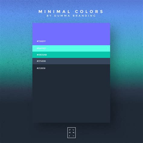 Minimalist Color Palettes Are Back On Behance Website Color Palette