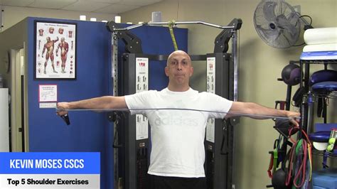 Top 5 Shoulder Exercises With Resistance Bands Youtube