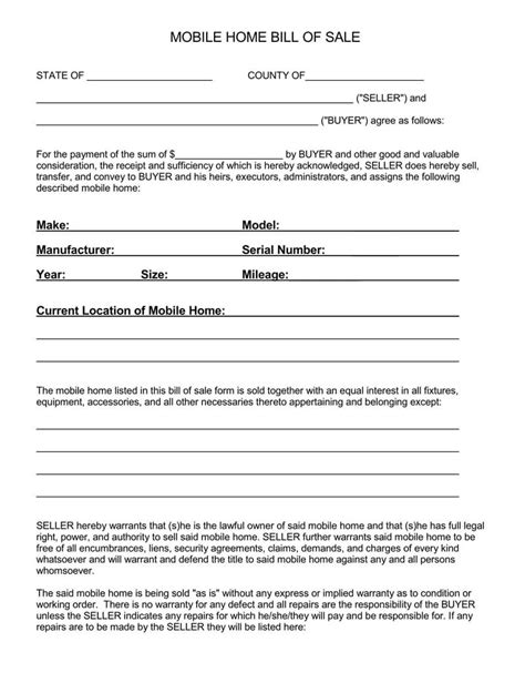 Horse Bill Of Sale Free Forms And Templates Word Pdf