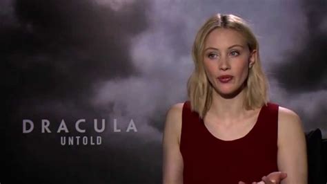 Dracula Untold Sarah Gadon Mirena Official Movie Interview