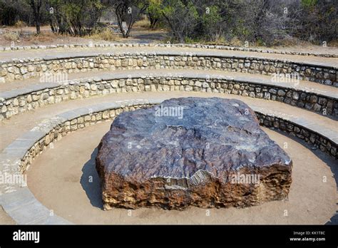 Hoba Meteorite Near Grootfontein Namibia Africa Stock Photo Alamy