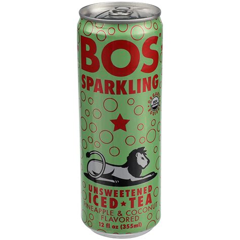 Each ~ indicates a missing or incomplete value. Bos Tea Sparkling Pineapple Coconut Unsweetened Organic 12 ...
