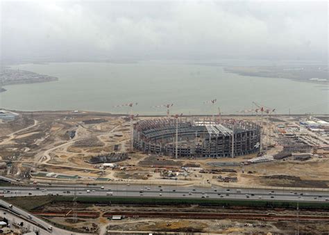 The baku olympic stadium, completed in 2015, stands out even among the many unique examples of modern architecture in baku. Construction: Bakı Olimpiya Stadionu - StadiumDB.com