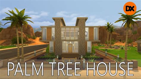 Changed minor things about ea's default body such as the arms, belly area, and thighs. The Sims 4: Houses #13: Palm tree modern house -TheDriXx97 ...