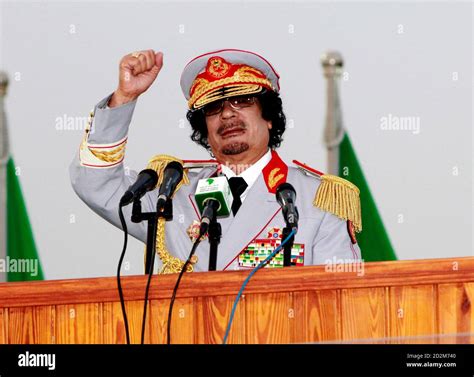 Gaddafi Uniform Hi Res Stock Photography And Images Alamy