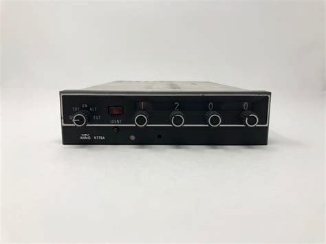 066 1062 00 King Kt 76a Transponder With Tray 066 1062 00