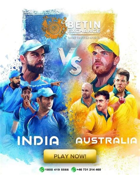 India Vs Australia Cricket Poster Sport Poster Design Sports Design