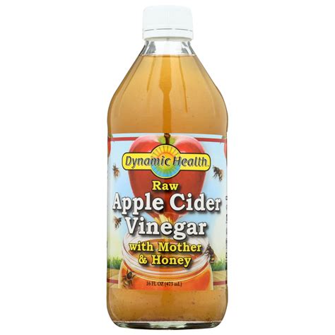 Dynamic Health Apple Cider Vinegar With The Mother And Natural Honey