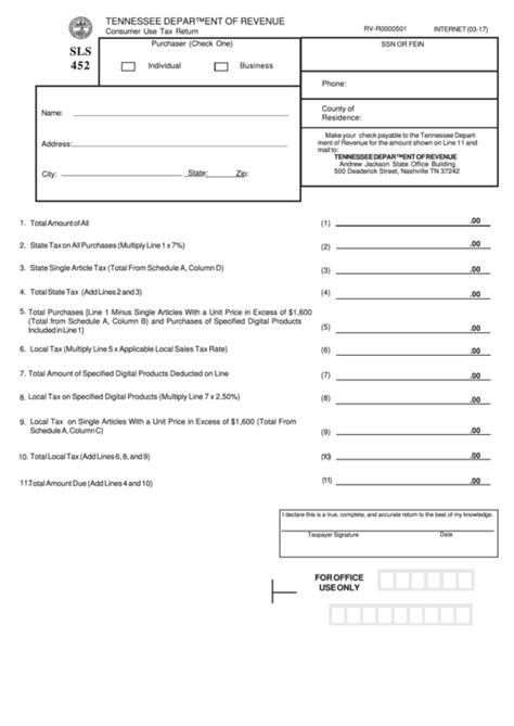 411 Tennessee Department Of Revenue Forms And Templates Free To
