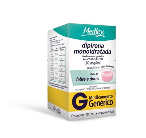 Dosagem Dipirona Infantil Xarope