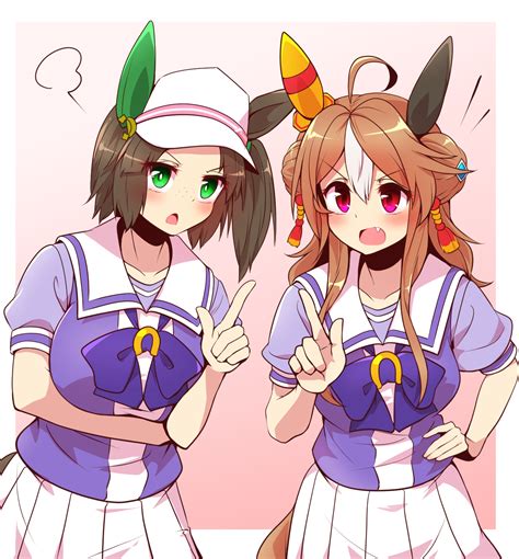 Copano Rickey And Ines Fujin Umamusume Drawn By Yonedatomo Mizu