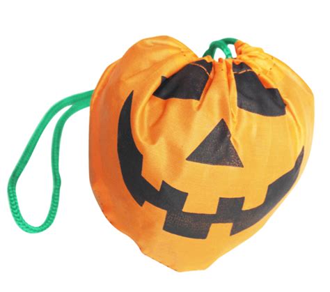 Halloween Pumpkin Folding Bags Reusable Shopper Bags Folding Bag
