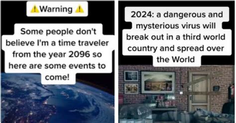 Time Traveller Says Virus Will Take Over The World In 2024