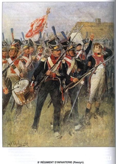 8 Regiment Dinfanterie Polonaise Napoleonic Era Guerres