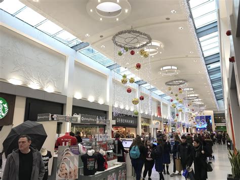 Christmas Shopping The Ilac Centre Dublin City Ireland 2018 A