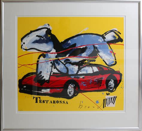 Herman Brood Ferrari Testarossa Verkocht Kunstveilingnl