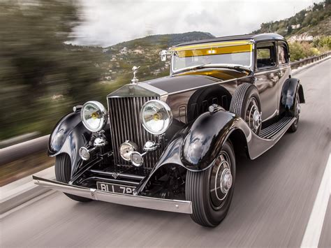 1933 Rolls Royce Phantom Ii Continental Saloon Luxury Retro