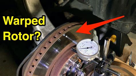 How To Measure Warpage Of A Brake Rotor Youtube