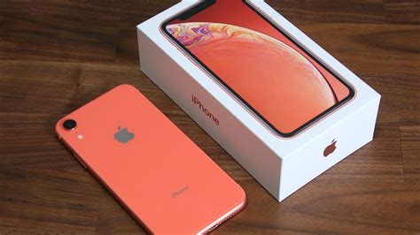 IPhone XR In Coral Unboxing And Setup YouTube