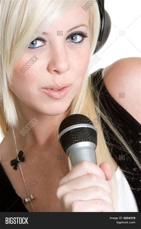 Singing Girl Image And Photo Free Trial Bigstock