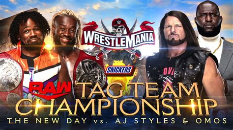 WWE WrestleMania 37 Results WWE Raw Tag Team Titles EWrestlingNews Com