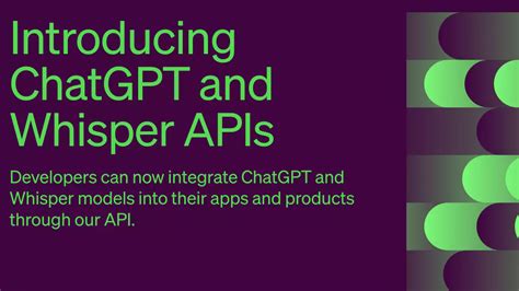 Introduction To ChatGPT And Whisper APIs