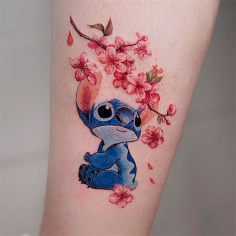 Tattoo Uploaded By Tattoodo Lilo And Stitch Tattoo By Mayforcolor