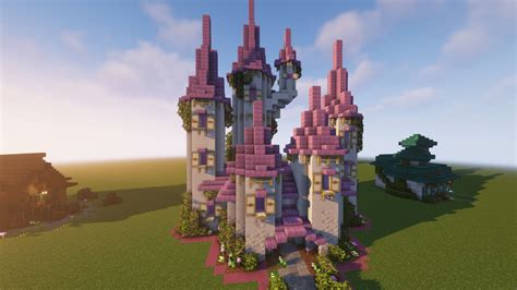 Minecraft Princess Castle Ugly Block Challenge
