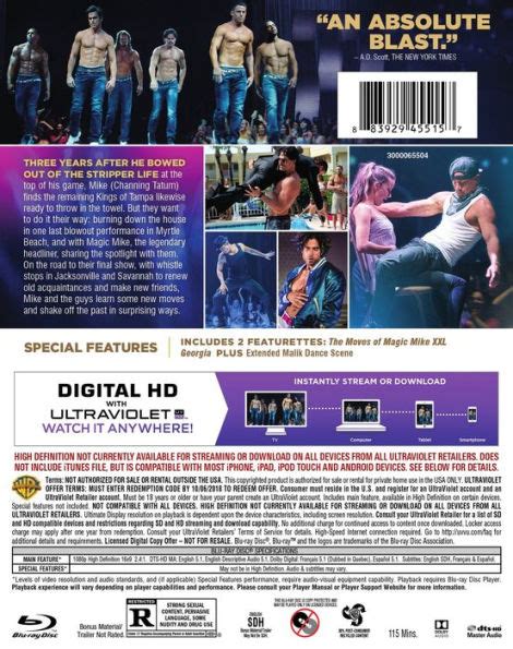 Magic Mike Xxl Blu Ray By Gregory Jacobs Gregory Jacobs Blu Ray
