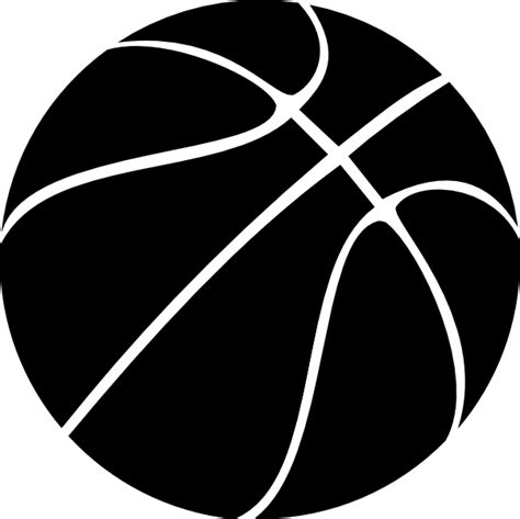 Black Basketball Ball Clip Art at Clker.com - vector clip art online