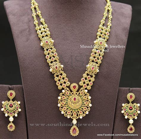 The wavy hair adds volume to the texture of your natural hair. Uncut Diamond Haar Designs ~ South India Jewels