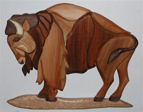 Buffalo Intarsia Woodworking Projects Pinterest Buffalo
