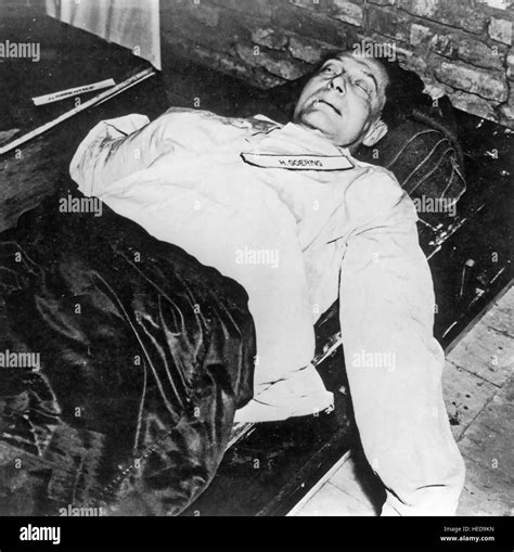hermann goering 1893 1946 chef militaire allemand après avoir commis le suicide en avalant du
