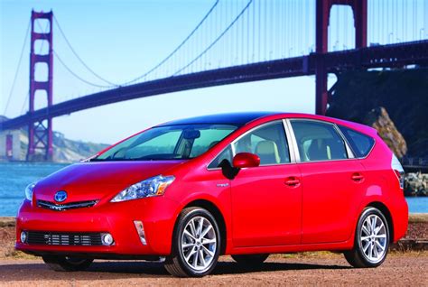 Toyotas Prius V Combines The Attributes Of A Fuel Saving Hybrid With