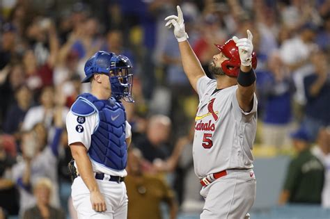 Dodgers React To Albert Pujols 700th Home Run With Awe Anger Los