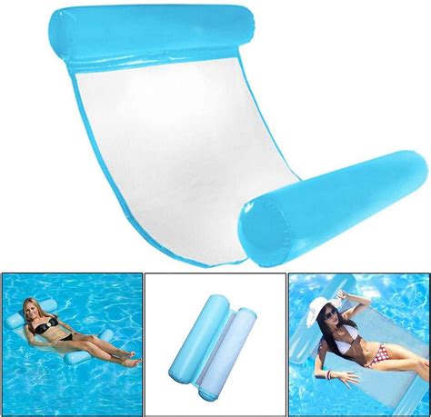 2 Pack Pool Floats Water Hammock Inflatable Pool Floats For Adults Kids