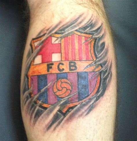 Fc Barcelona Tattoo Art By Raul Suarez Yelp