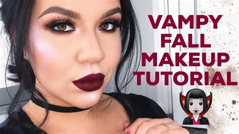 Vamp Fall Makeup Tutorial November Boxycharm Kateyedtv Youtube