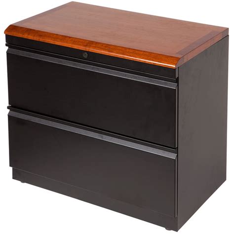 The 30” Lateral File Cabinet With Premium Wood Top Is A Commercial