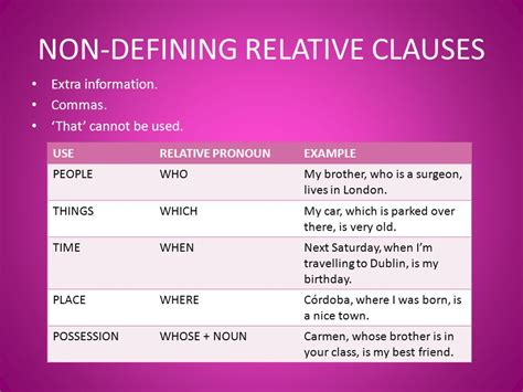 Defining And Non Defining Relative Clauses Examples My XXX Hot Girl