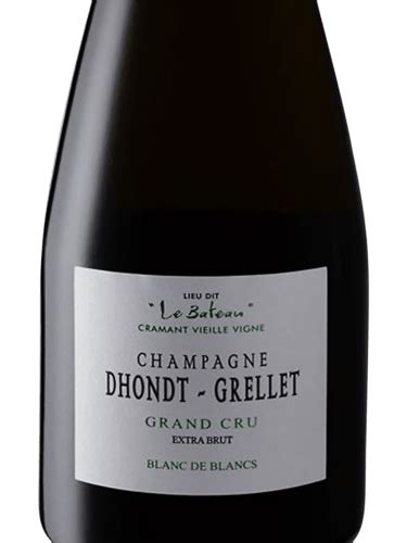 Dhondt Grellet Le Bateau Vieille Vigne Blanc De Blancs Extra Brut Champagne Grand Cru Cramant