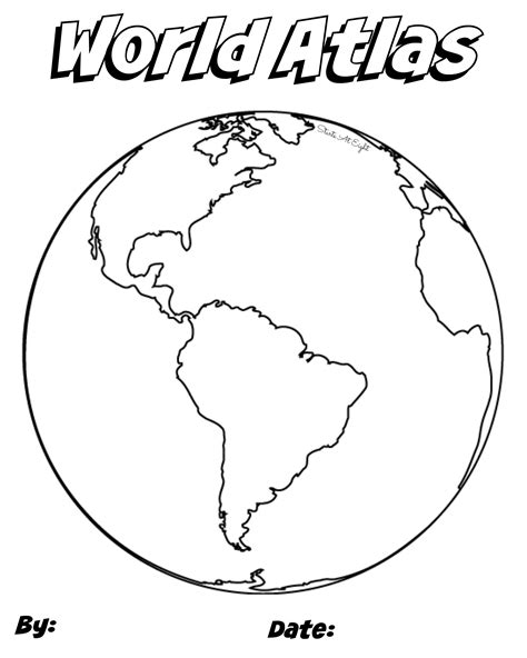 Coloring Pages Geography Printable Coloring One